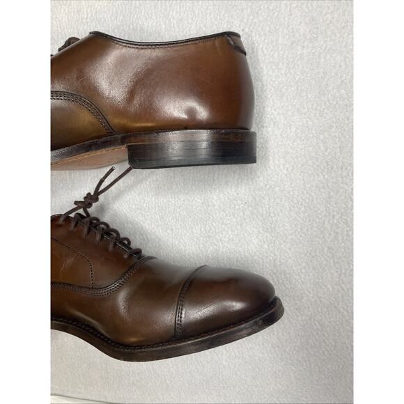 Allen Edmonds Park Avenue 10.5D Dark Chili Brown Oxfords - w/ Original Box main image 10